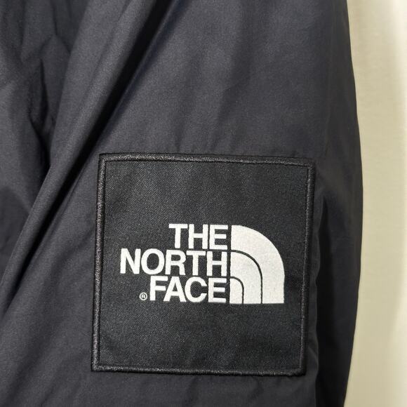THE NORTH FACE Limited Edition Coaches Shirt Jacket Nylon Black Red Sz L {Y41} - Picture 4 of 7